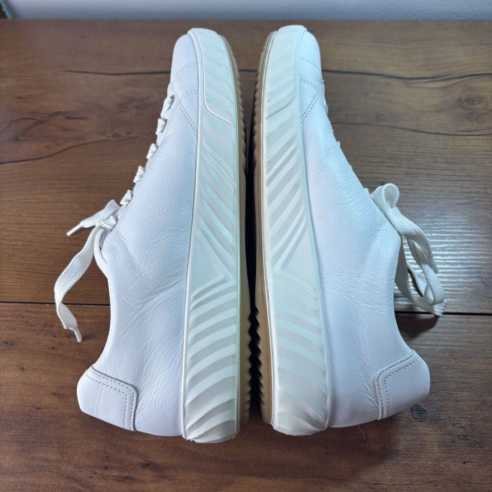 Ara Alexandria  Lace-Up Flat Women's Low White Leather Sneakers US 10 UK 7.5 - Picture 9 of 10
